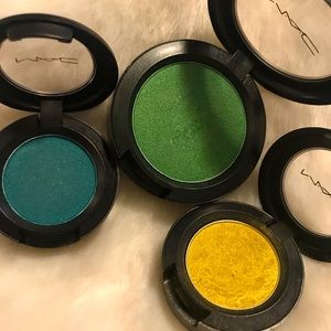 MAC shades of green eyeshadow bundle